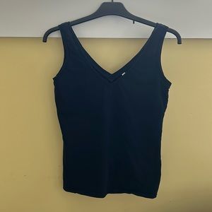 Boden women’s S - dark blue vneck top. Like new!!!